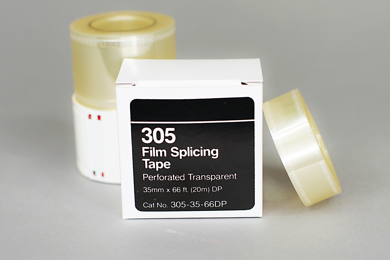 35mm Perforated Green Splicing Tape - Film Processing (Lab Tape