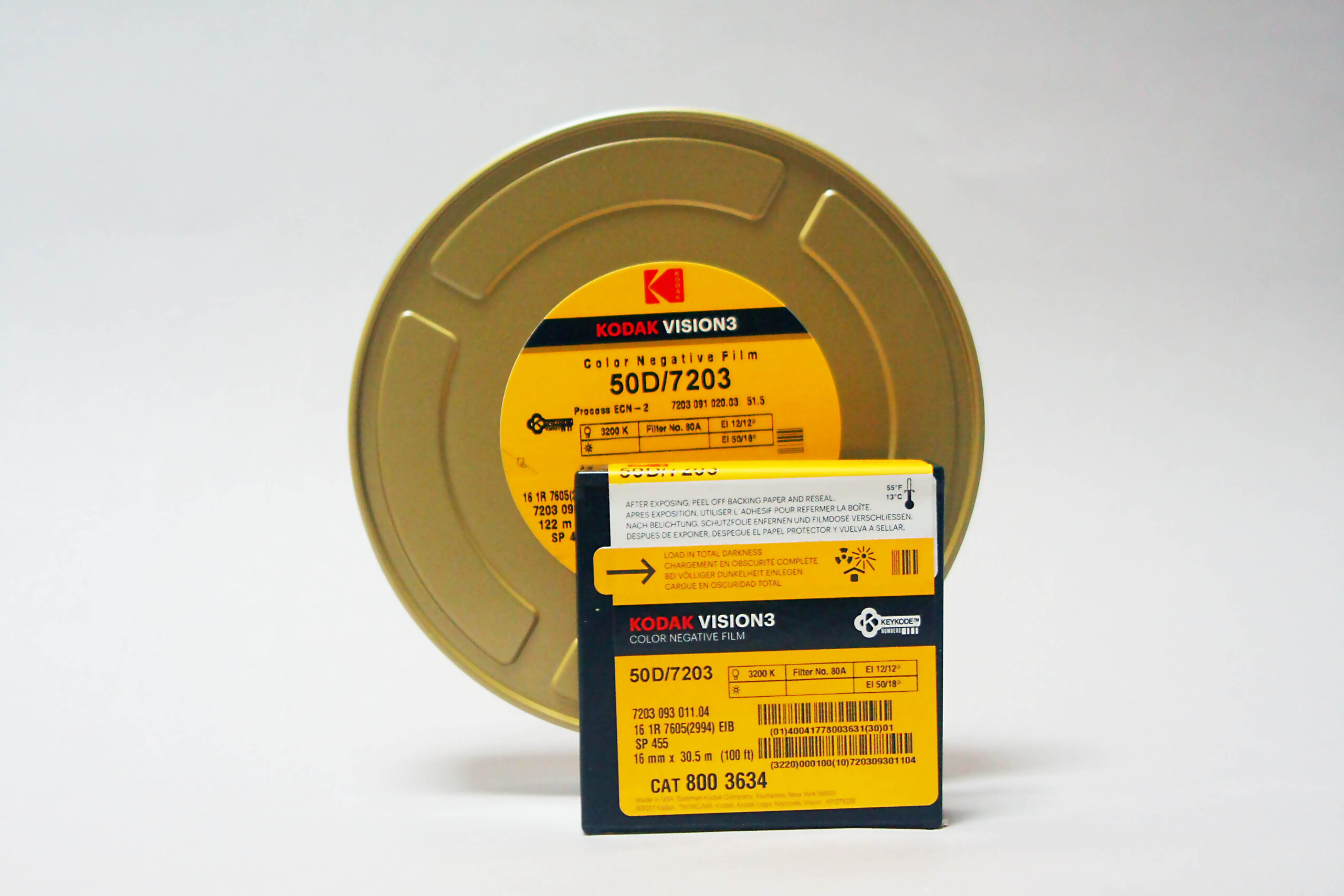 Kodak 16mm Vision 3 50D 7203 Color Negative Film – Welcome to