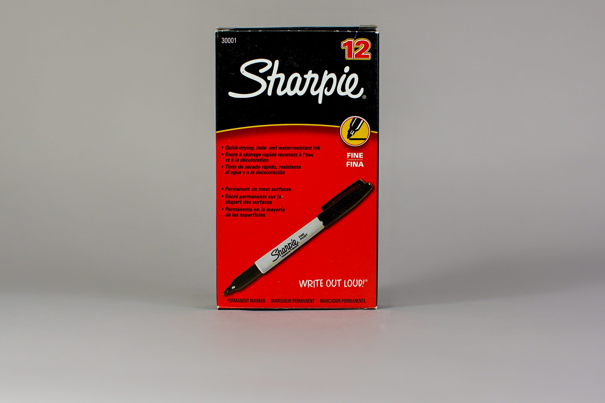 Sharpie Fine Point Permanent Marker Black